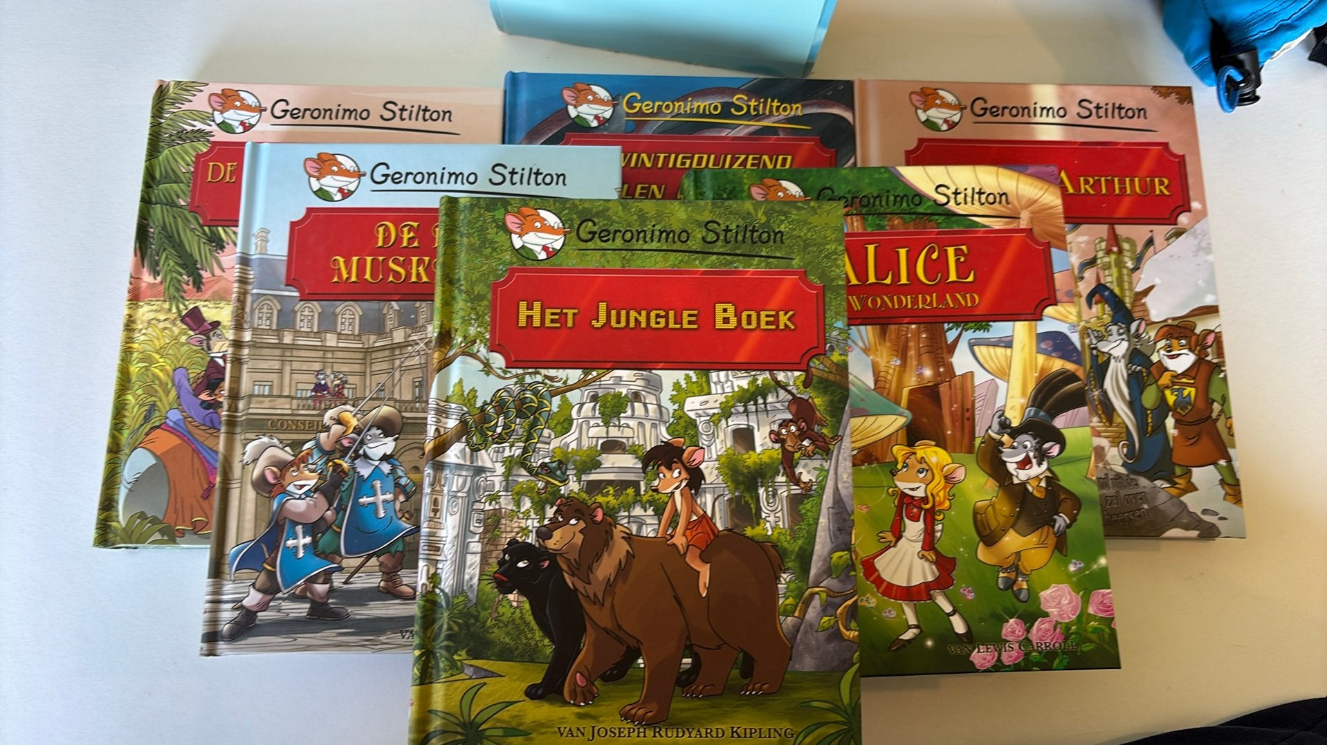 Geronimo Stilton - boekenreeks Klassiekers uit wereldliter., Boeken, Ophalen, Stilton