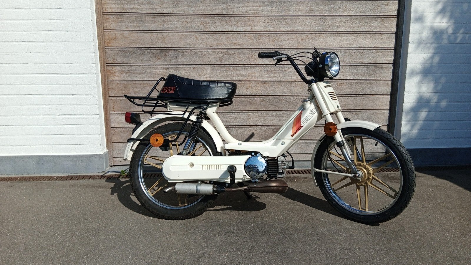 Honda Camino B klasse vario. Crème witte sport, Fietsen en Brommers, Brommers | Honda, Ophalen, Honda, ., .