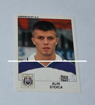 Panini Football 2001 RSC Anderlecht / Alin Stoica, Verzenden, Nieuw, Poster, Plaatje of Sticker