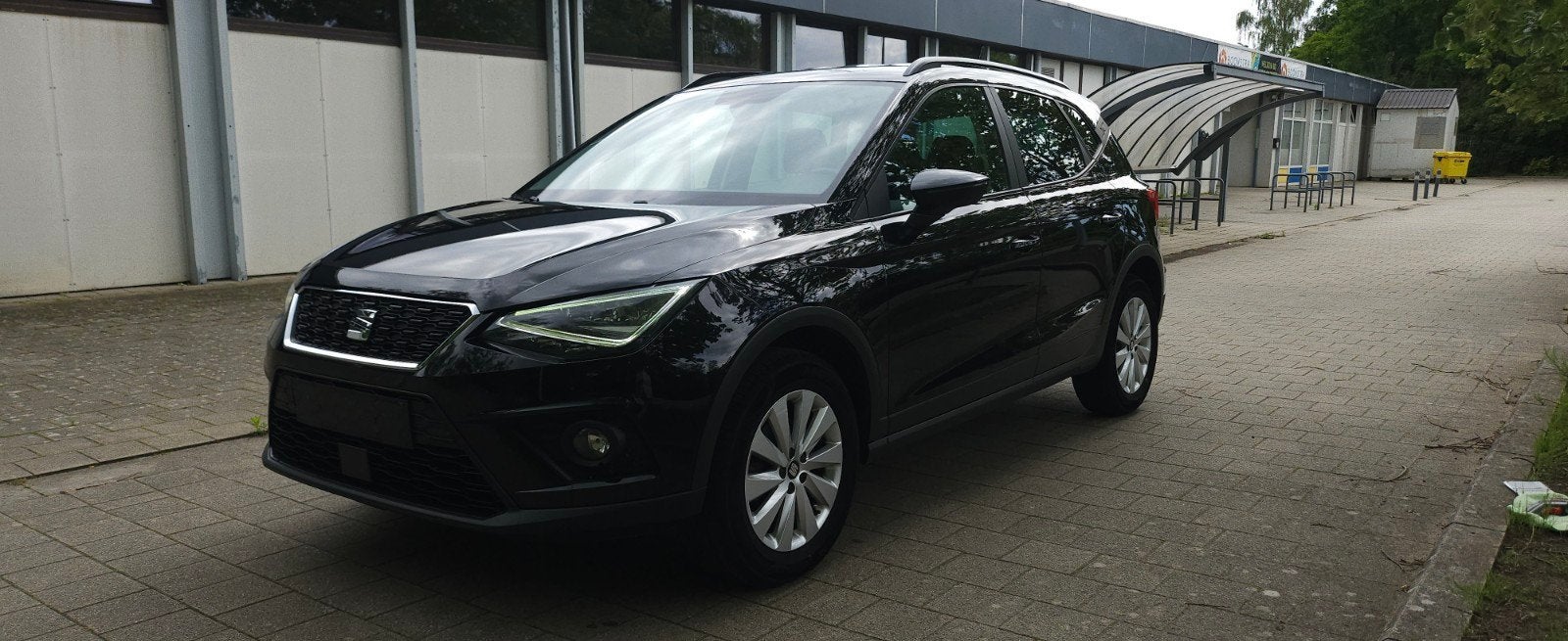 SEAT ARONA 1.0 TSI BENZINE BJ.2018 MET 73.000 KM.GARANTIE!!, Voorwielaandrijving, Testrit aan huis, Stof, Zwart