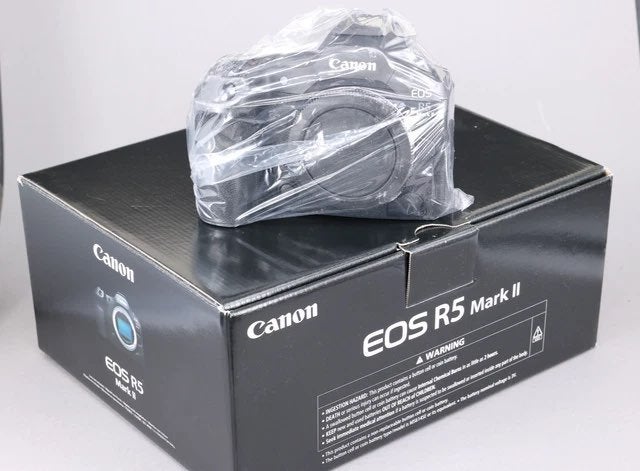 Canon EOS R5 Mark II inclusief lenzen, TV, Hi-fi & Vidéo, Enlèvement, Neuf, Canon