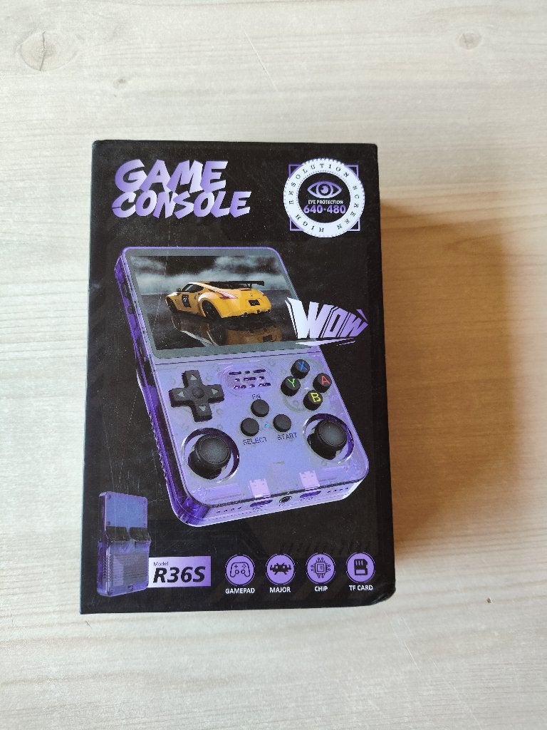 R36S Handheld: 128GB - Zwart (Nieuw), Ophalen of Verzenden, Nieuw