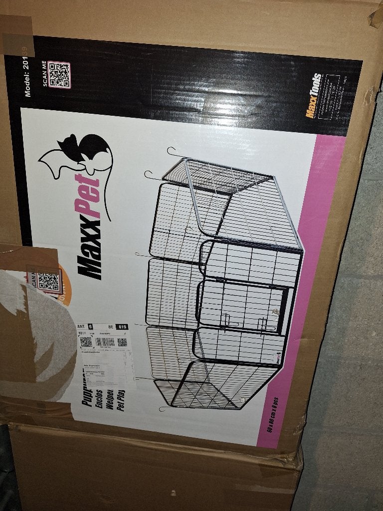 PUPPYREN IJZER, Dieren en Toebehoren, Overige merken, Ophalen, Gebruikt, Hondenren