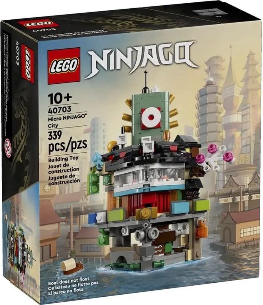 Lego Ninjago - Micro City (40703) (nieuw/sealed), Lego, Nieuw, Ophalen of Verzenden, Ninjago