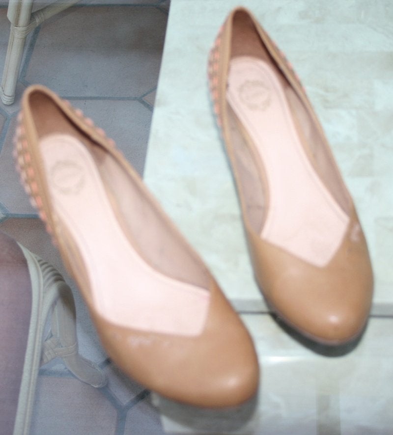 Bruine pumps, Ophalen, Pumps, Bruin, Gedragen
