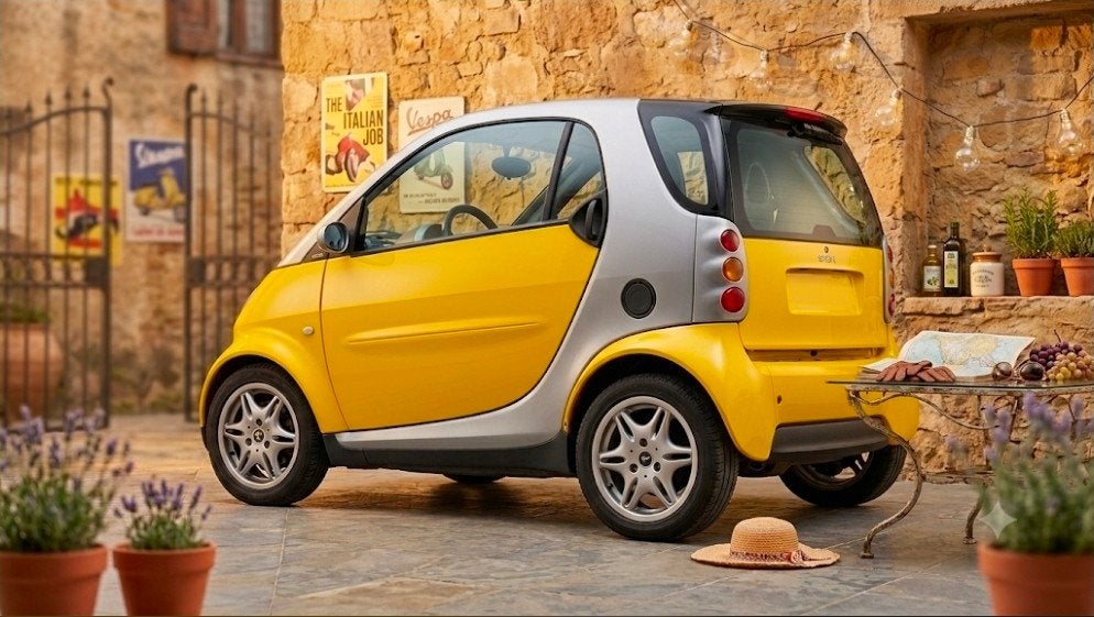Smart Fortwo, Auto's, Smart, Automaat, Geel, Particulier, ForTwo