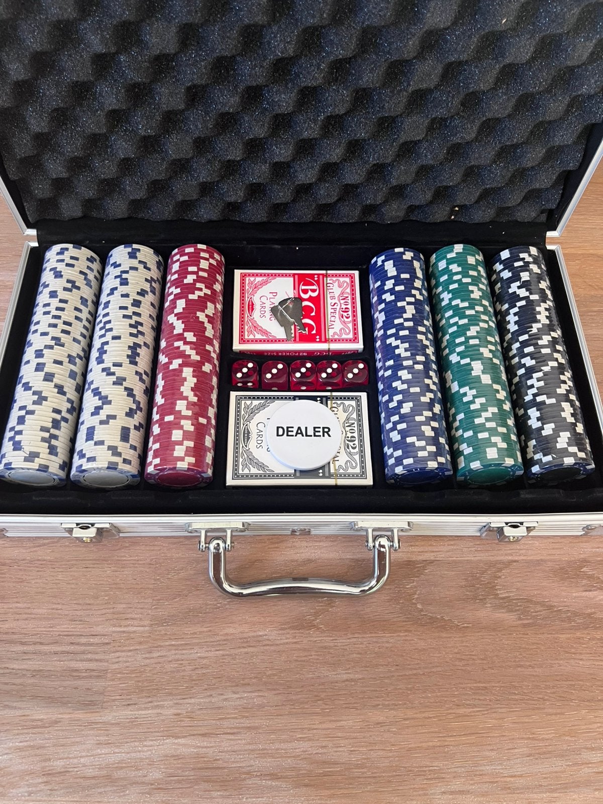 Pokerset, Hobby en Vrije tijd, Ophalen, Nieuw