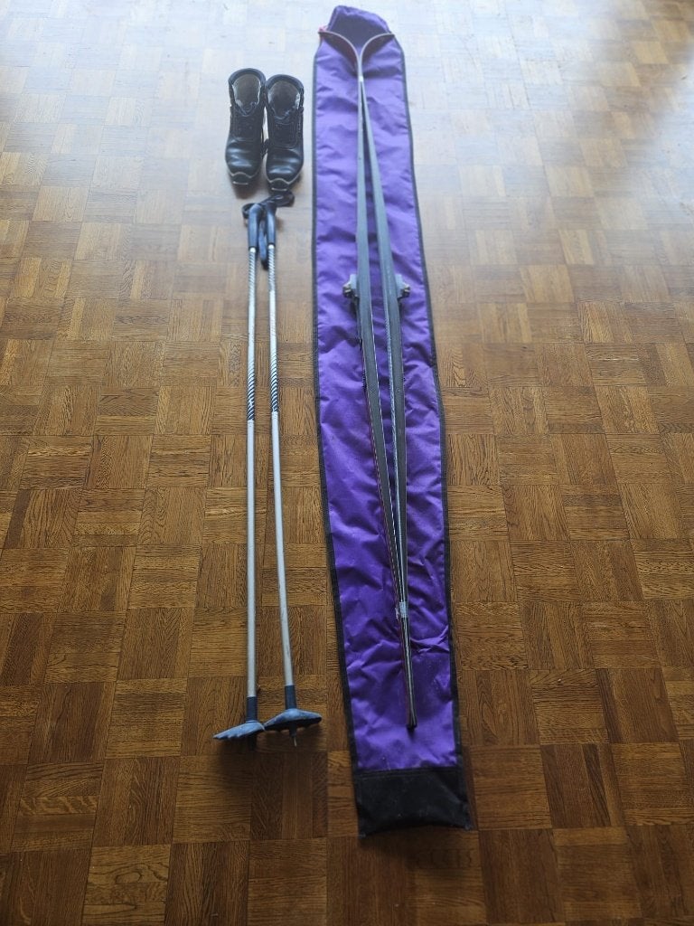 paire de skis de fond, Sport en Fitness, Skiën en Langlaufen, Ski's, Ophalen, Overige merken, Gebruikt