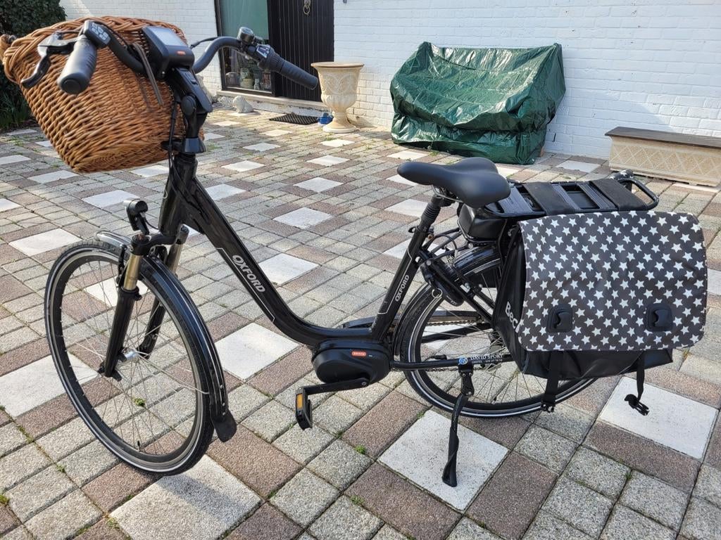 Electrische fiets Oxford (stadsfiets), Fietsen en Brommers, Ophalen, Zo goed als nieuw, 30 tot 50 km per accu, Overige merken