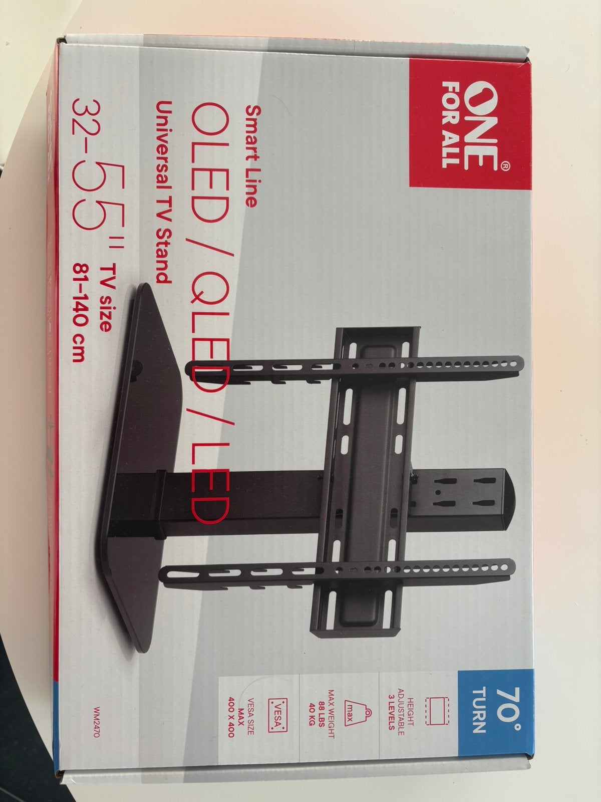 TV beugel - Voetstand tem 55 inch - Nieuw, TV, Hi-fi & Vidéo, Support de télévision, Enlèvement, Neuf