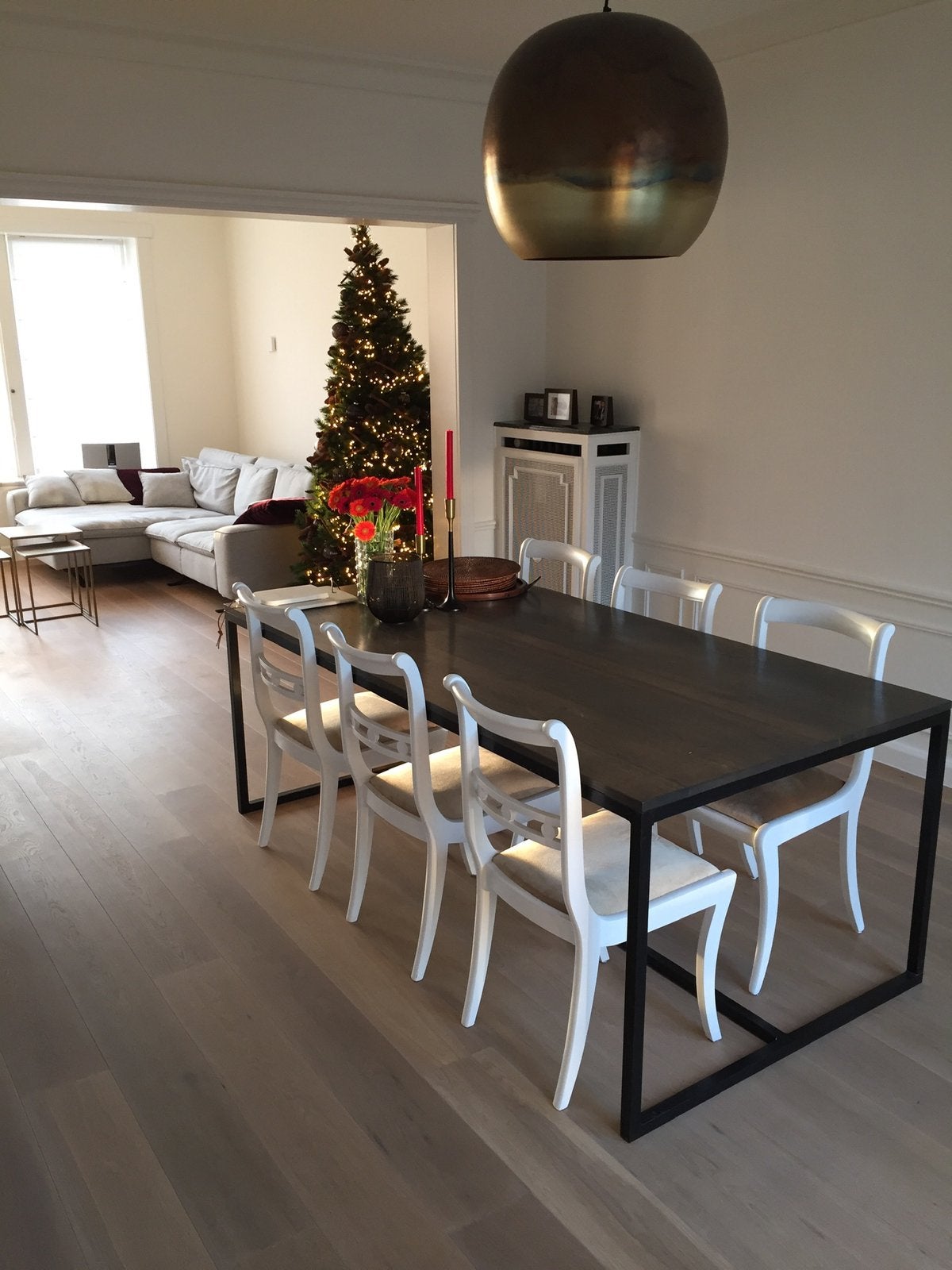 Tafel, Ophalen, Gebruikt, Landelijk modern, Vijf personen of meer