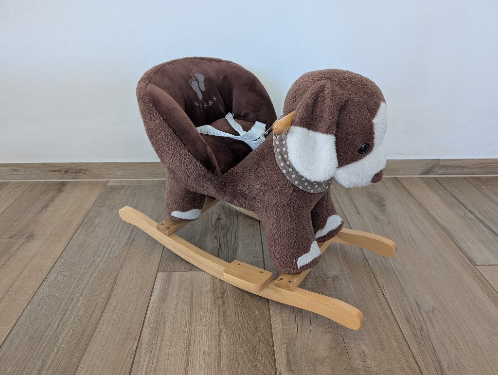 Chien à bascule Nattou – avec ceinture état impeccable, Enlèvement, Comme neuf