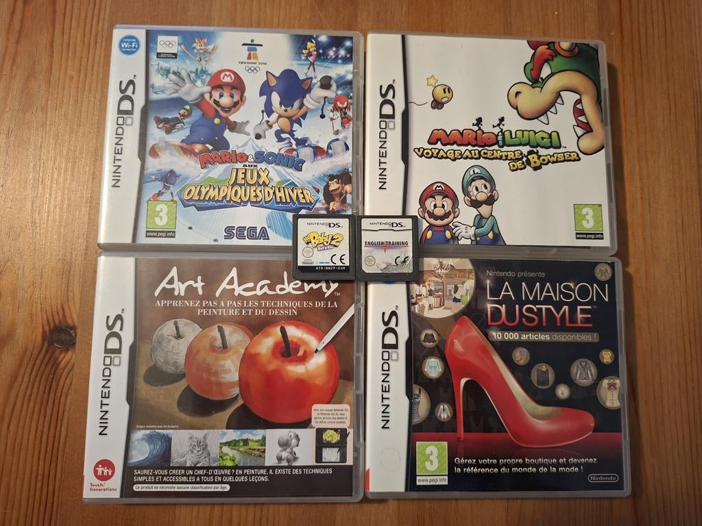 Set Nintendo DS‑games, Ophalen, Gebruikt, Overige genres, 1 speler