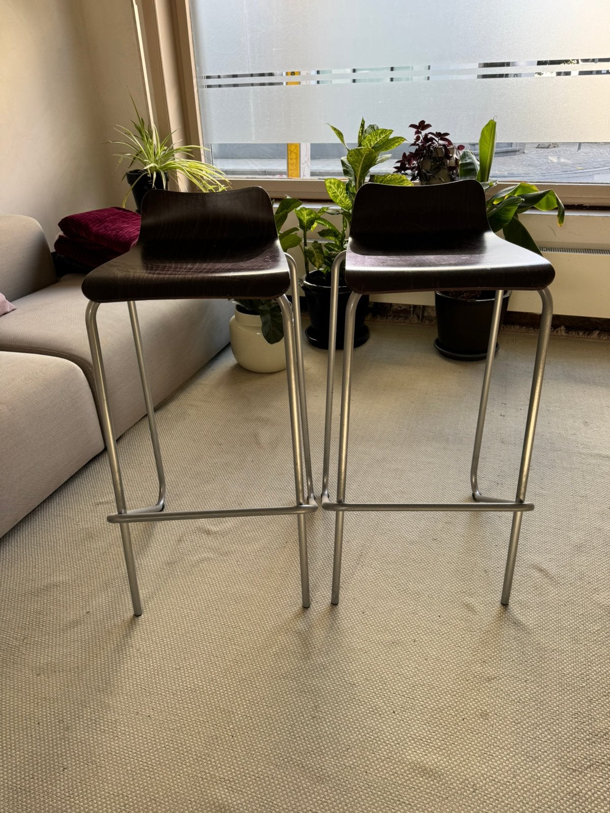 2 tabourets de bar à vendre, Enlèvement