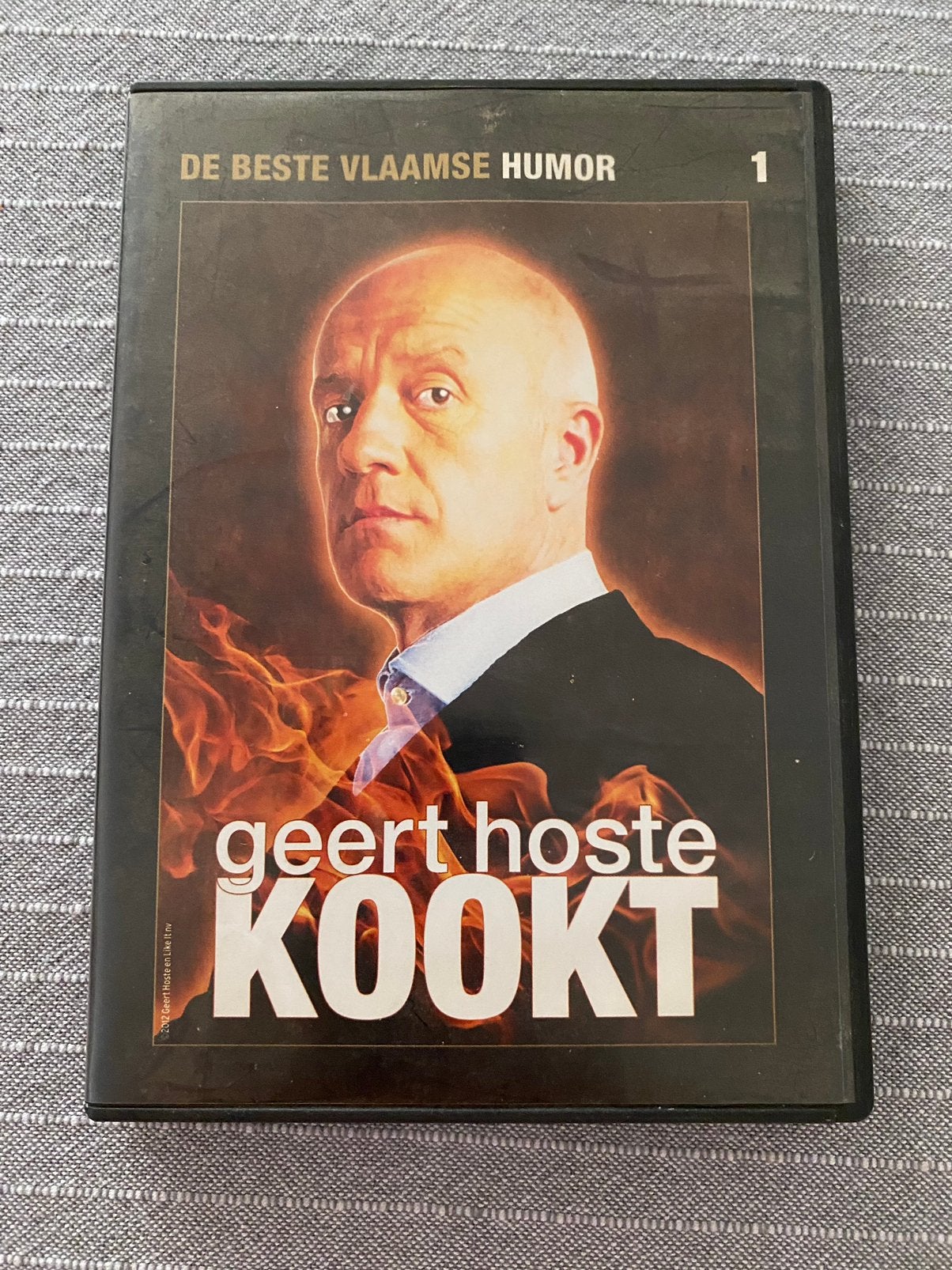 DVD Geert Hoste kookt, Cd's en Dvd's, Ophalen, Zo goed als nieuw