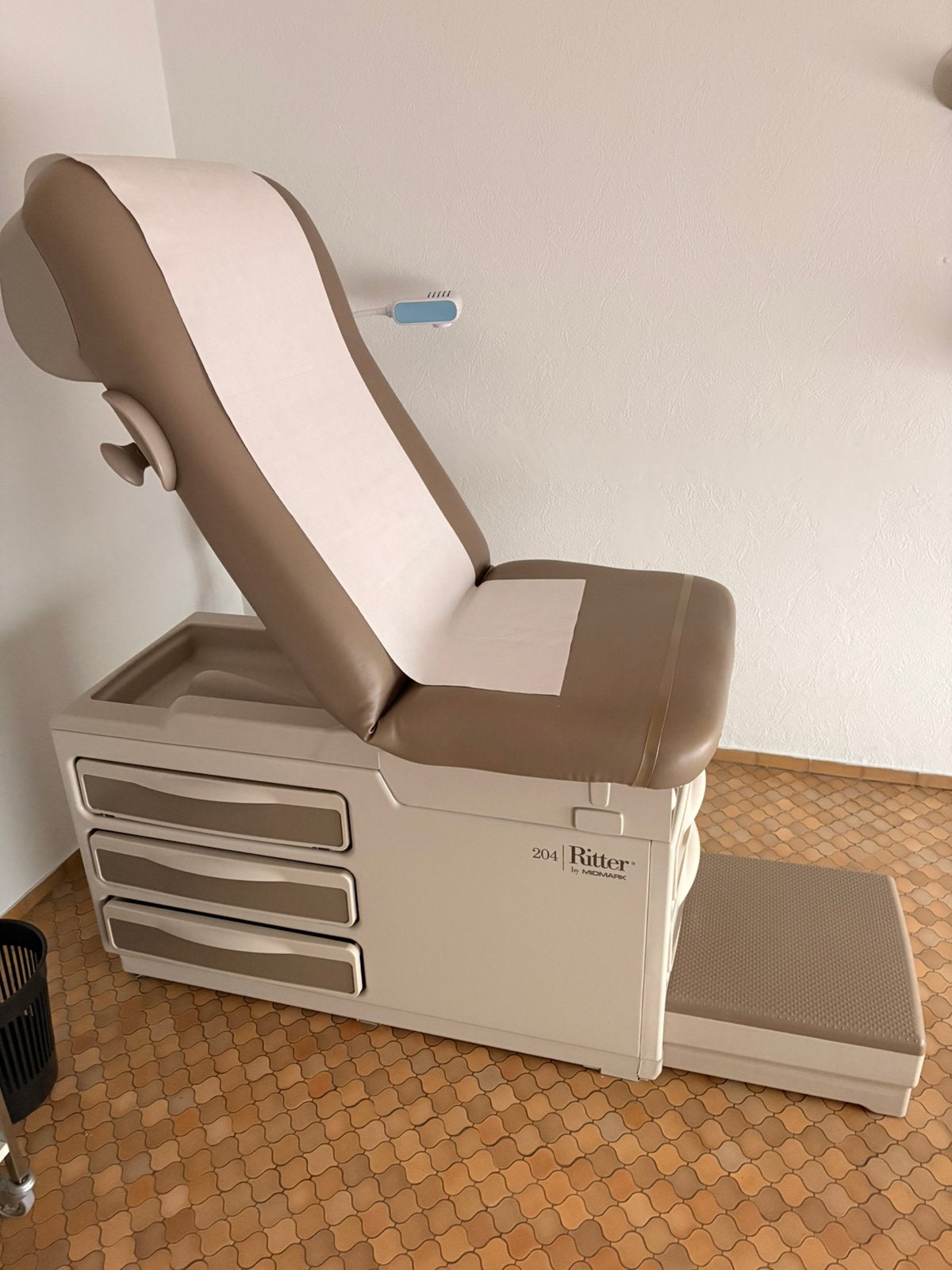 Fauteuil d'examen, table d'examen Ritter 204, Enlèvement, Comme neuf