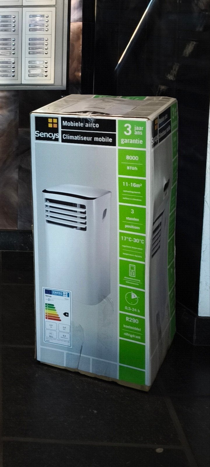 ️ Climatiseur Mobile Sencys 8000 BTU – Neuf & Jamais déball, Electroménager, Climatiseur mobile, Minuterie