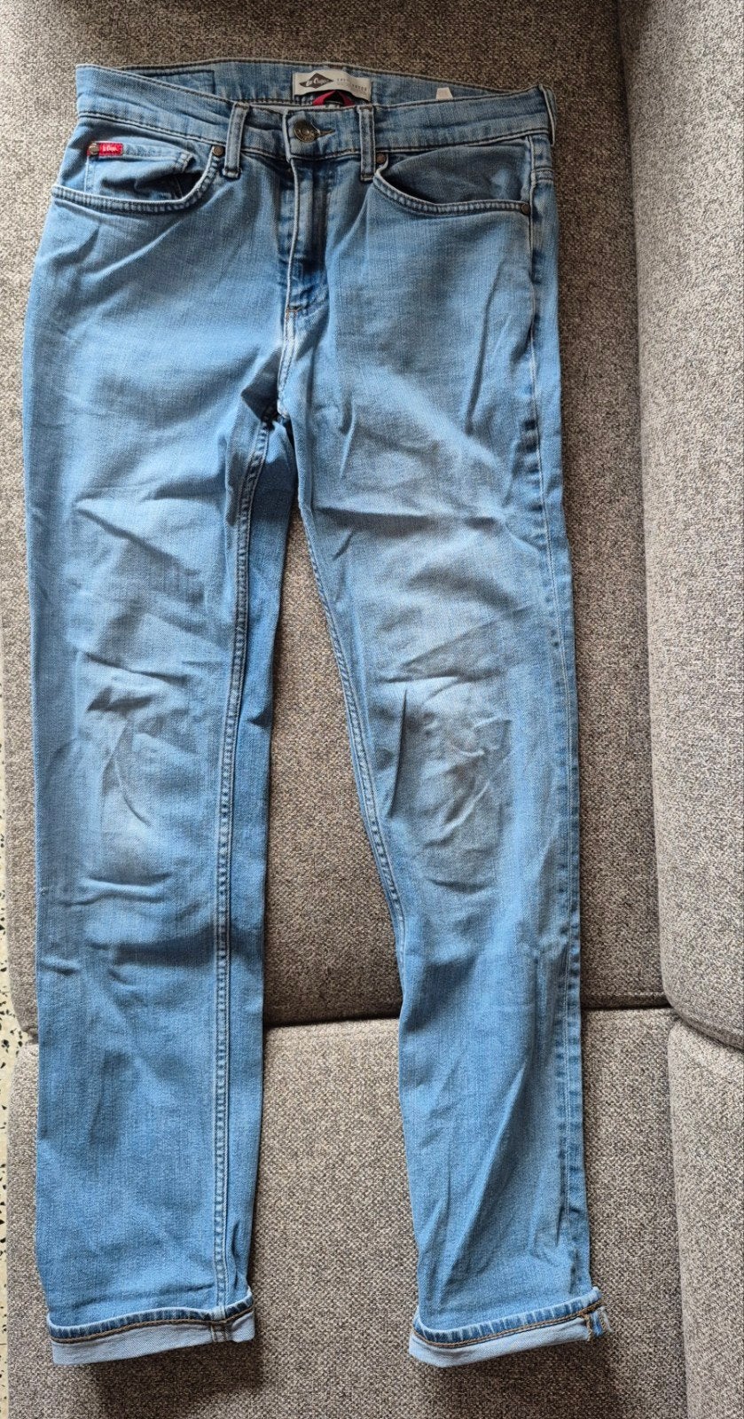 lee cooper herenjeans, Enlèvement, Porté, Bleu, Lee Cooper