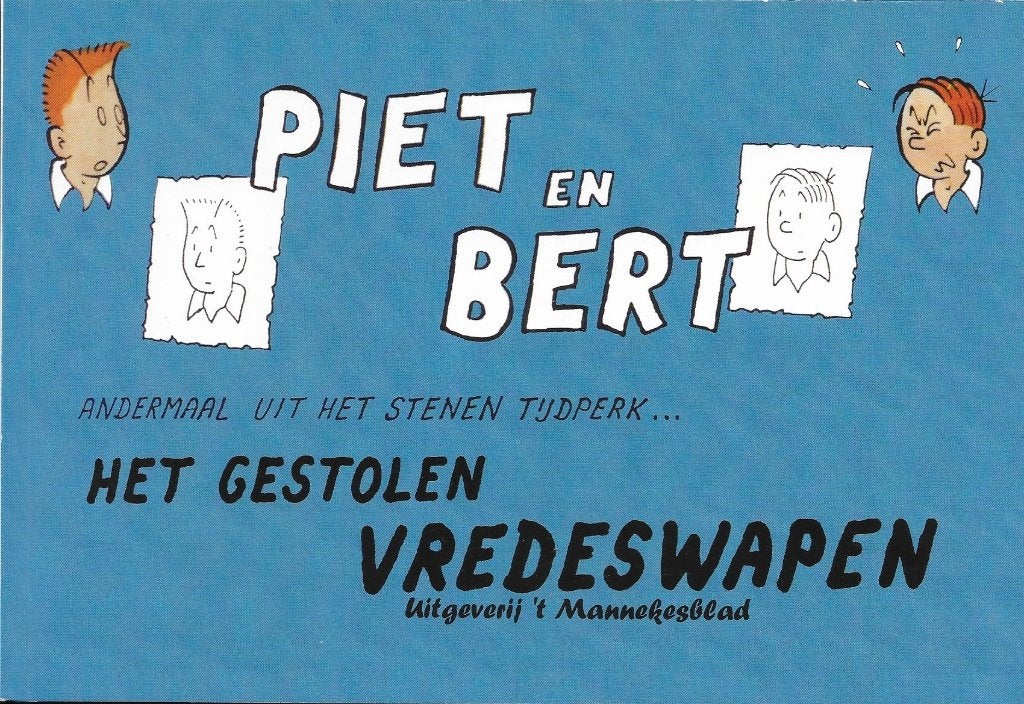 PP&BB Het gestolen vredeswapen Oblong, Boeken, Eén stripboek, Nieuw, Ophalen of Verzenden, POM