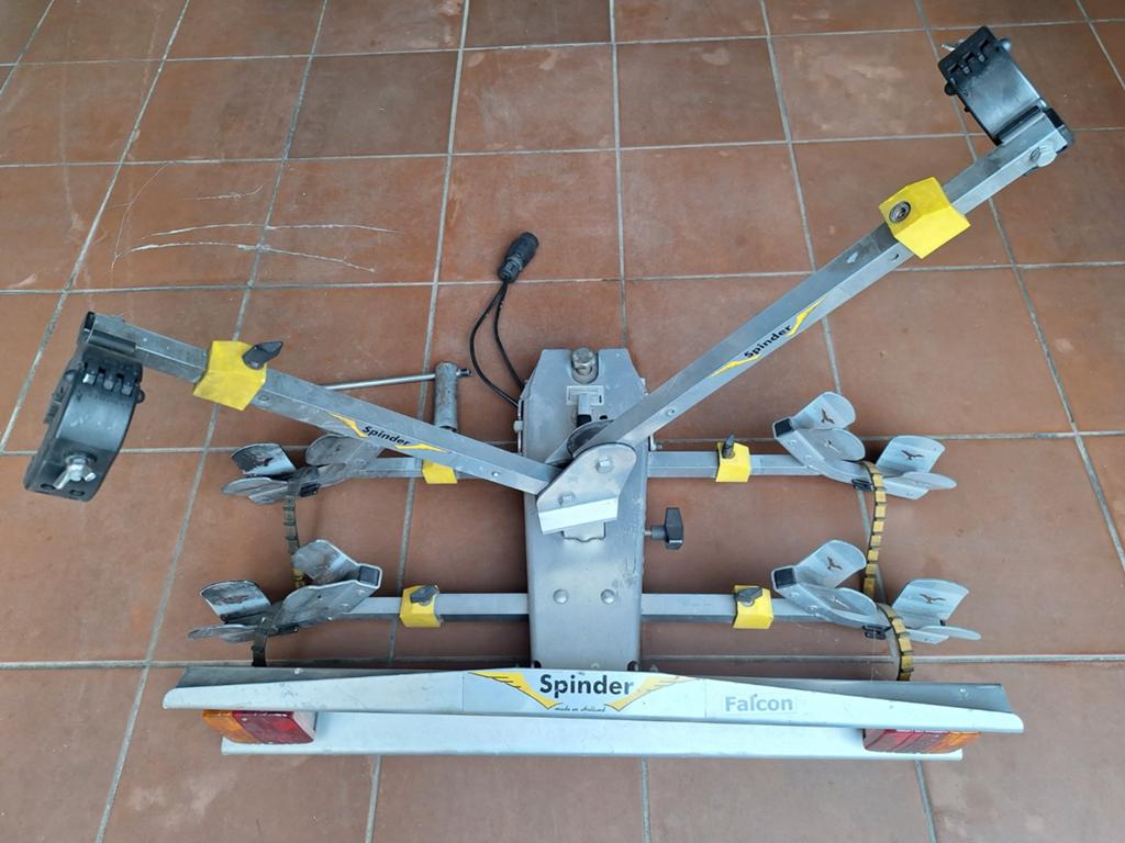 FIETSENDRAGER  SPINDER, Auto diversen, Fietsendragers, Ophalen, 2 fietsen, Gebruikt, Trekhaakdrager
