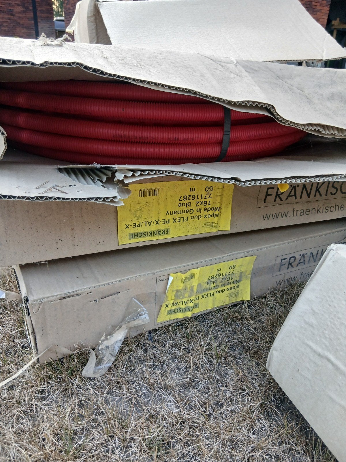 alpex meerlagenbuis met mantel  + 100m buis vloerverwarming, Ophalen, Nieuw