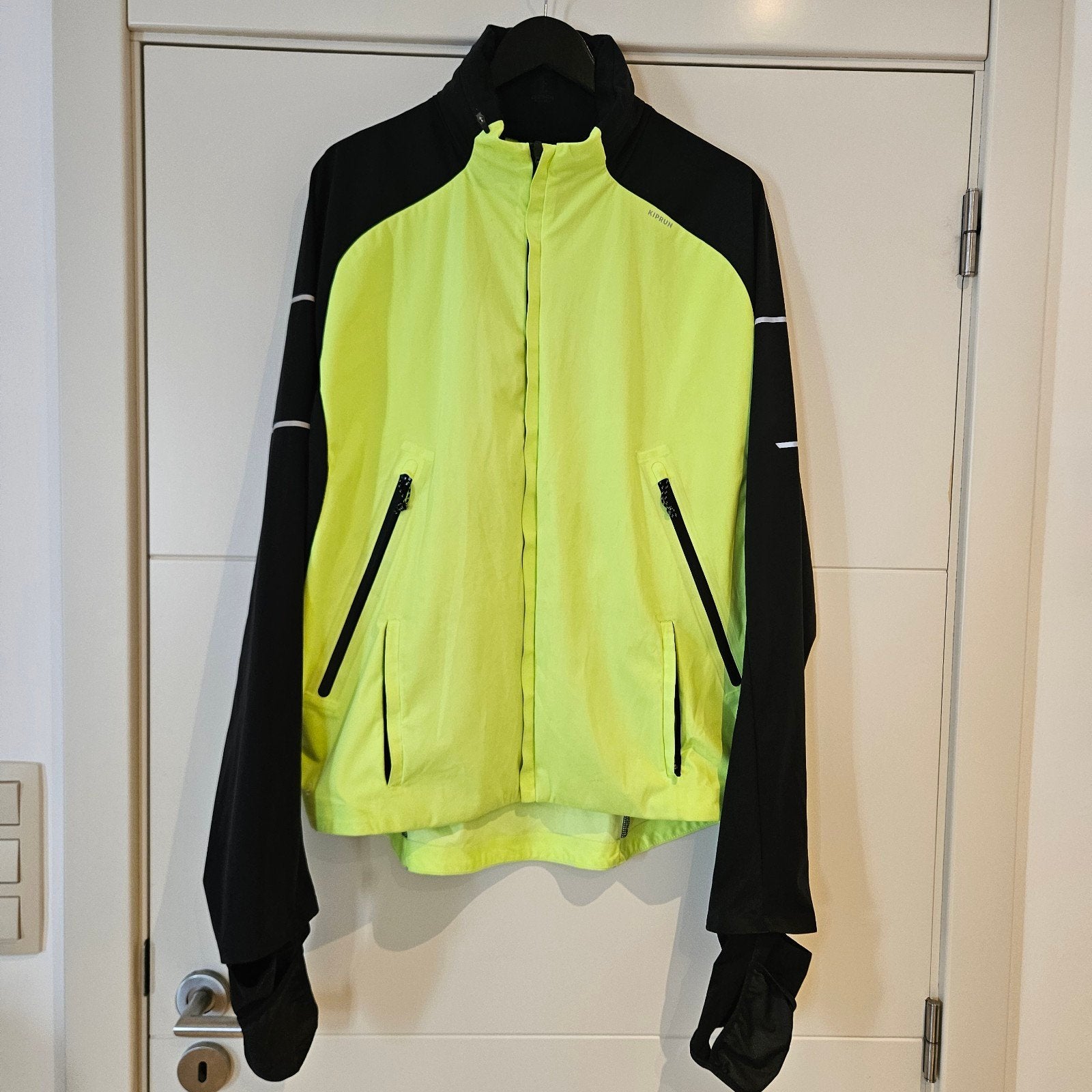 Fietsjack. Regenbescherming in zeer goede staat  L/XL, Kleding | Heren, Jassen | Zomer, Zo goed als nieuw, Kiprun