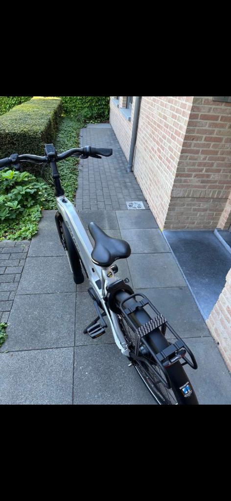 Elektronische fiets, Vélos & Vélomoteurs, 50 km par batterie ou plus, Comme neuf, Enlèvement, 51 à 55 cm
