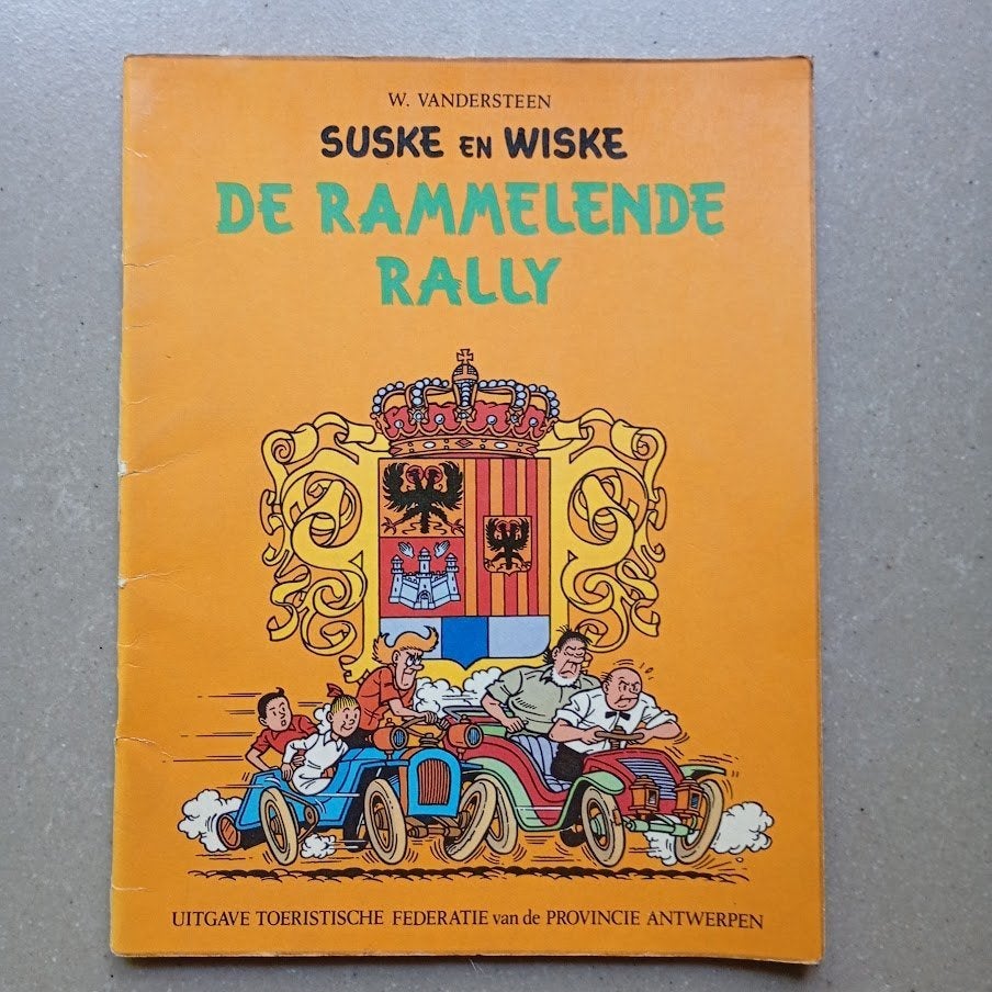 Suske en Wiske - De rammelende rally, Boeken, Gelezen, Verzenden, Willy Vandersteen, Eén stripboek