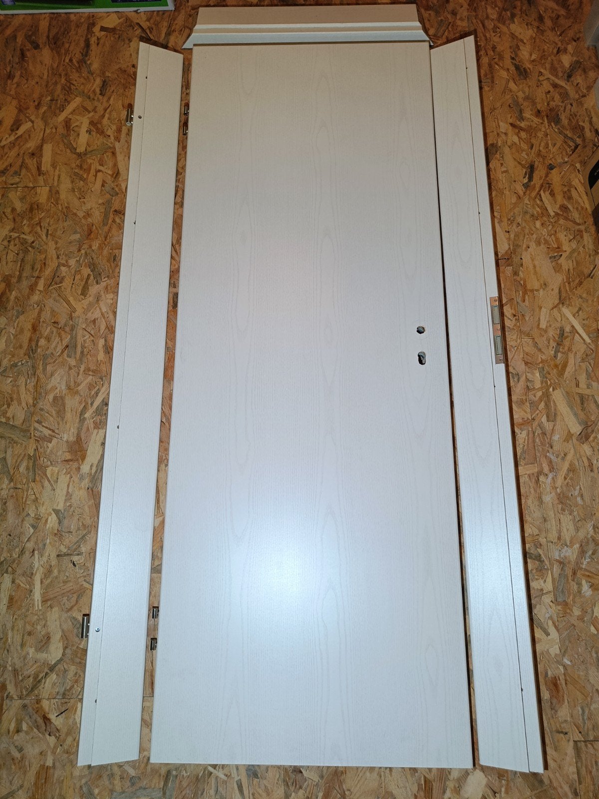 Porte battante climatique Mosel Türen Decor frêne blanc, Bricolage & Construction, Enlèvement, Comme neuf, Bois, Autres types