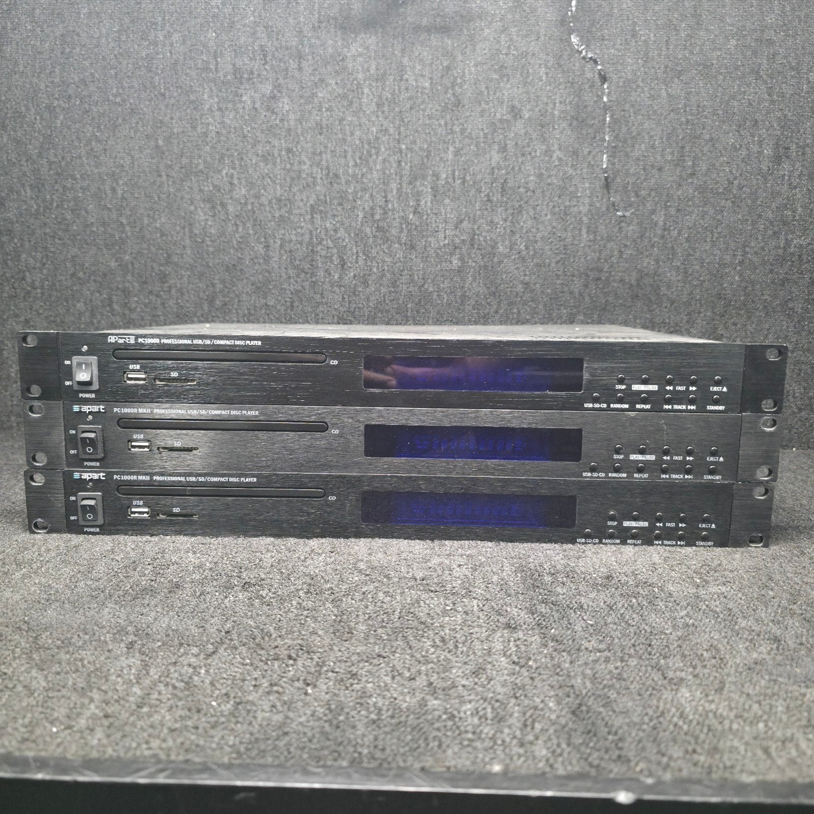 Lecteur CD/SD/USB professionnel APART 19 pouces, Enlèvement ou Envoi