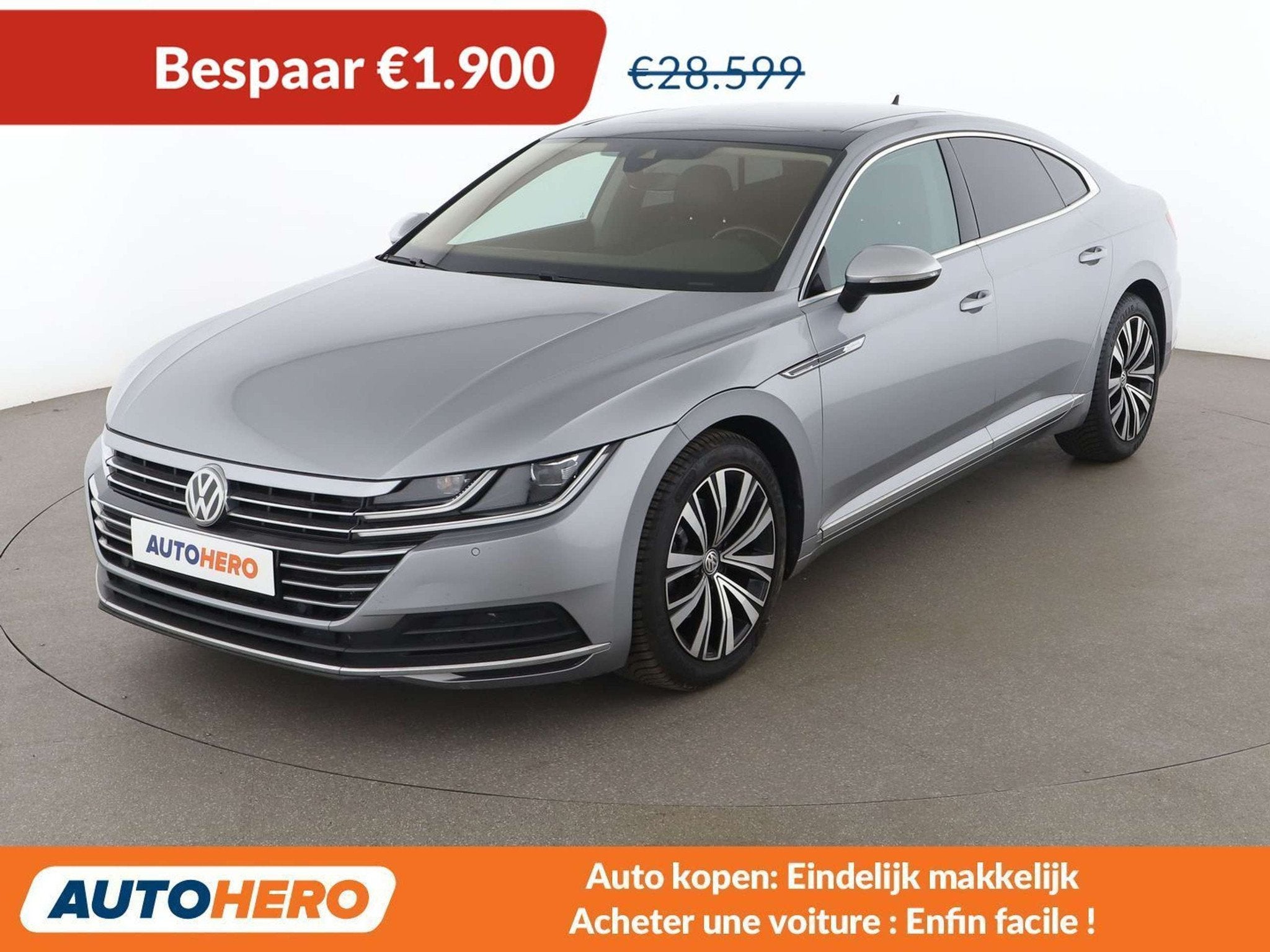 Volkswagen Arteon 1.5 TSI ACT Elegance (automatique), Autos, Noir, 5 portes, Automatique, 1498 cm³
