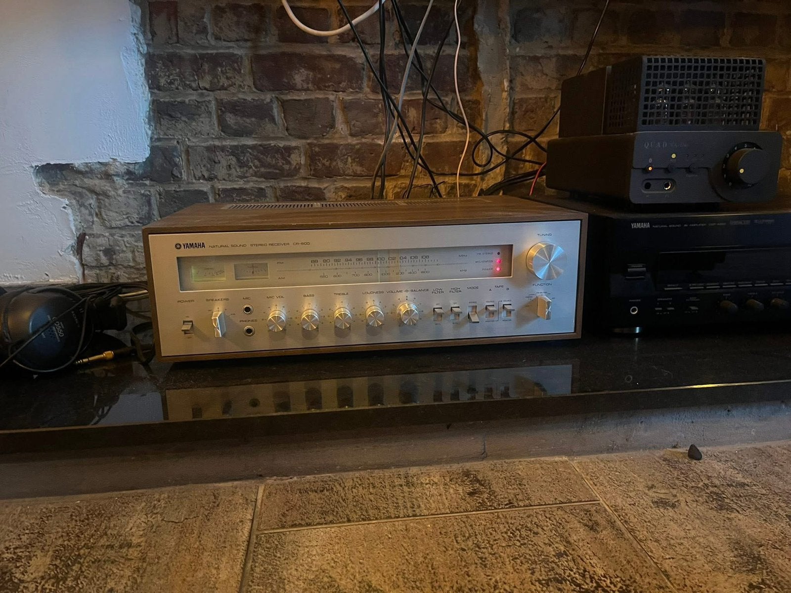 Yamaha cr 600, TV, Hi-fi & Vidéo, Chaîne Hi-fi, Enlèvement, Comme neuf