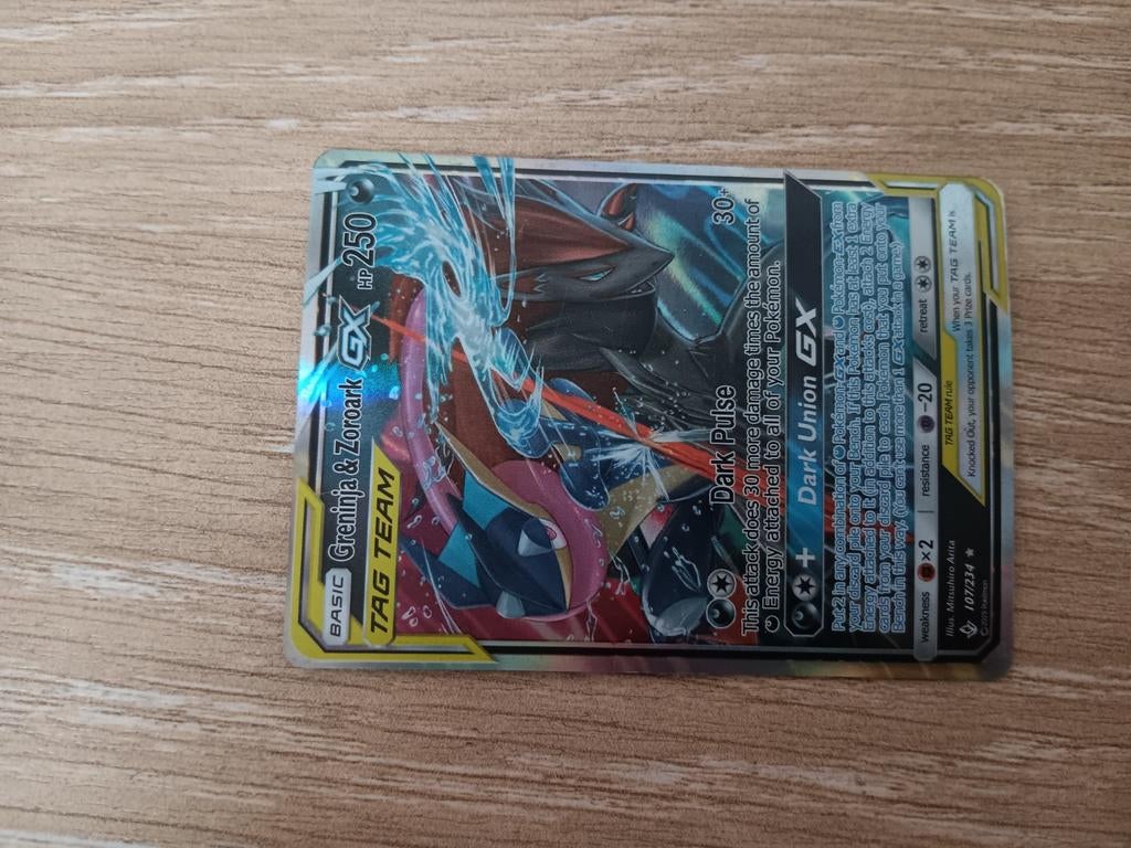 Tag team pokemonkaarten te koop! (Deel 2), Enlèvement