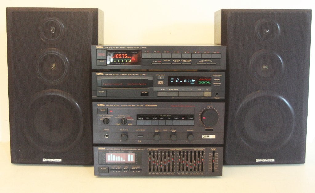 Yamaha Stereo / Met Versterker CD Tuner & Equalizer / Japan, Autres marques, Enlèvement ou Envoi, Comme neuf, Lecteur CD