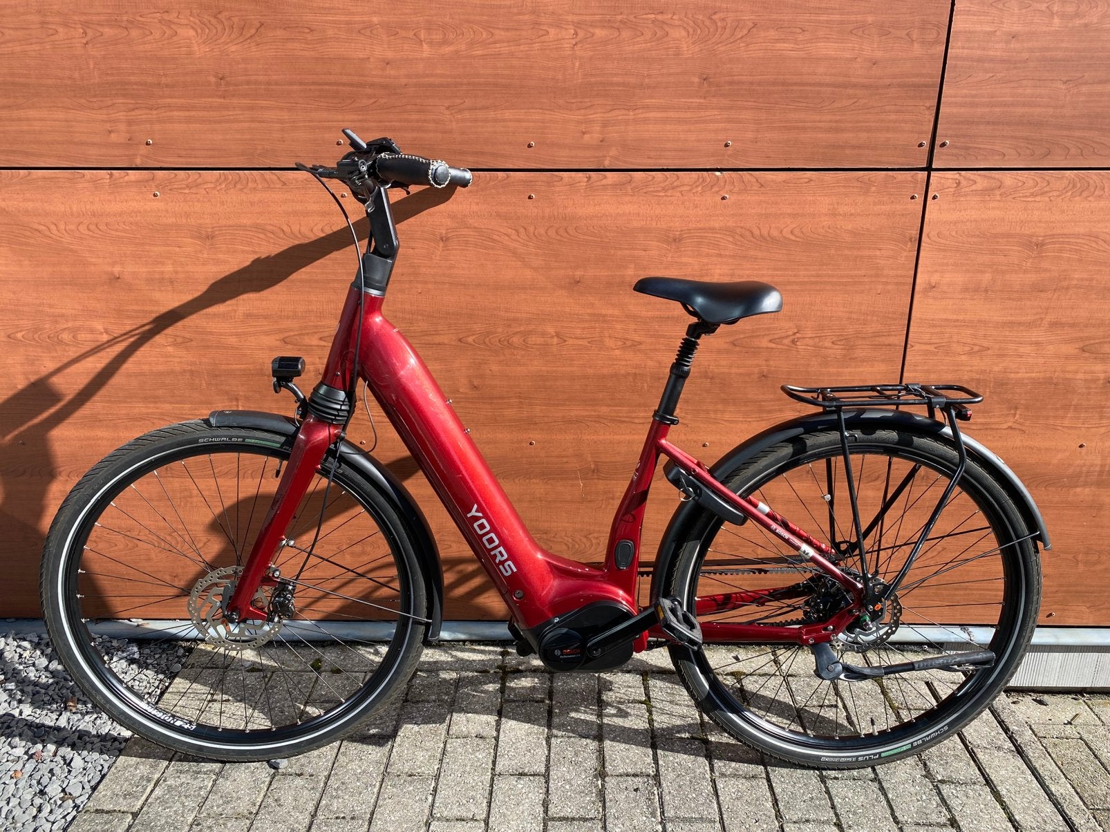 Vélo de ville électrique Yoors 2025, Autres marques, Moins de 47 cm, 50 km par batterie ou plus, Comme neuf
