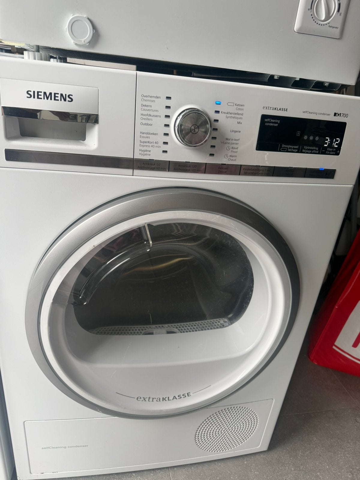 Een siemens droger en miele WD wasmachine, Elektronische apparatuur, Droogkasten, Ophalen, 8 tot 10 kg, Zo goed als nieuw, Condens