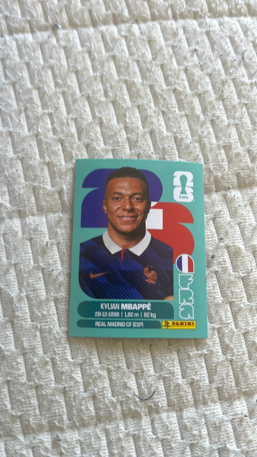 Panini sticker kylian mbappe, Ophalen, Nieuw, Sticker