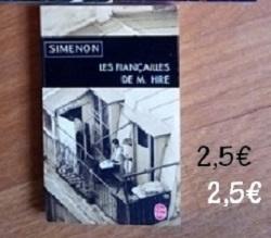 policier steeman ledoux leblanc simenon 2,50€/p TBE, Livres, Enlèvement ou Envoi, Utilisé, Steeman, Leblanc Leroux, Adaptation télévisée