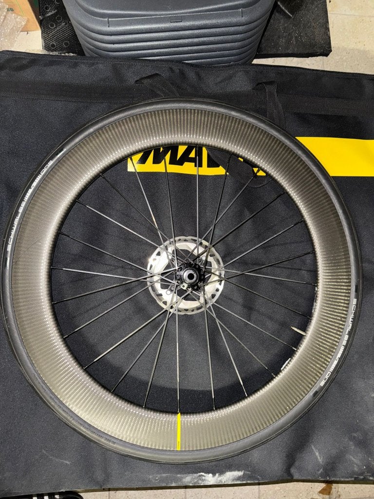 Mavic cosmic SL 65mm, Fietsen en Brommers, Fietsonderdelen, Wiel, Gebruikt, Ophalen of Verzenden, Mavic