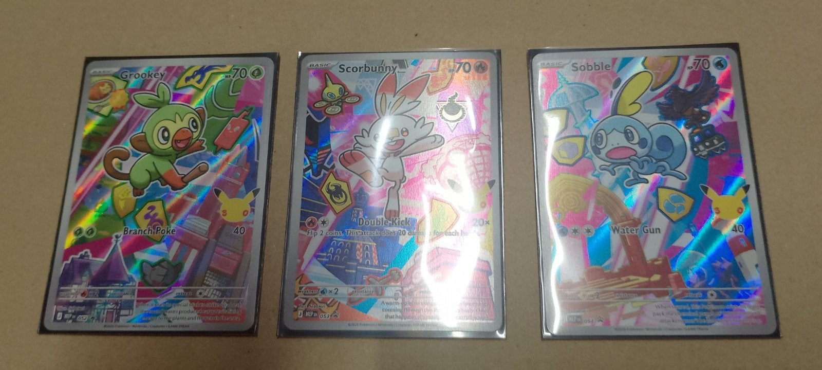 Pokemon first partner illustration series 2 starters gen 8, Ophalen