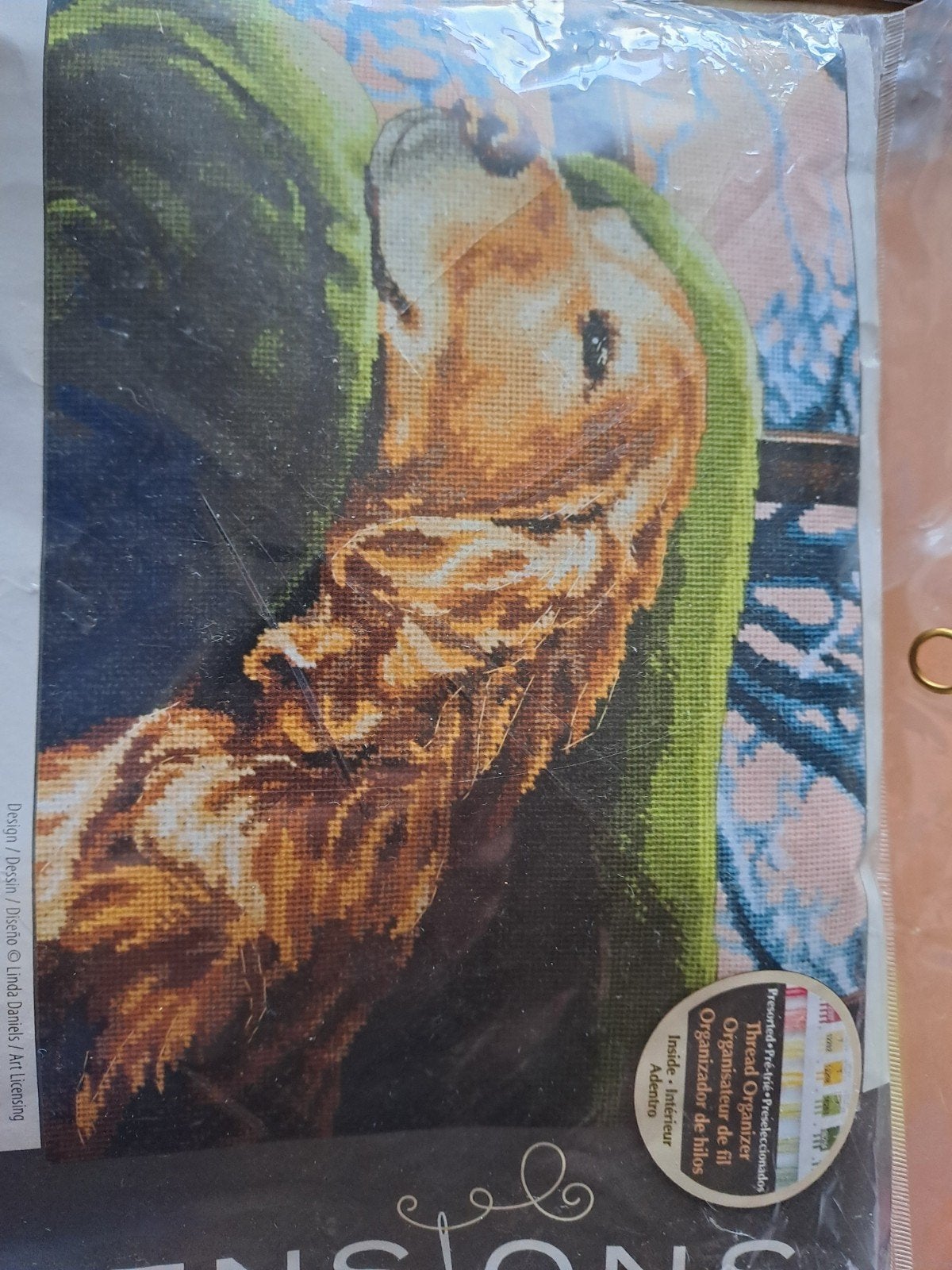 Dimention borduurpakket 35,5cmx 25,5 cm, Hobby en Vrije tijd, Borduren en Borduurmachines, Ophalen of Verzenden, Borduurpakket