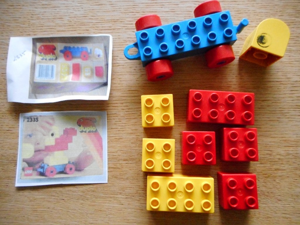Lego Duplo 2335 - basis set - Dieren, Gebruikt, Ophalen of Verzenden, Compleet, Duplo