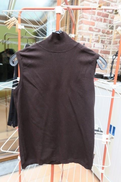 Coltrui zonder mouwen bruin Les Copains mt 38, Kleding | Dames, Maat 38/40 (M), Bruin, Les Copains, Ophalen of Verzenden