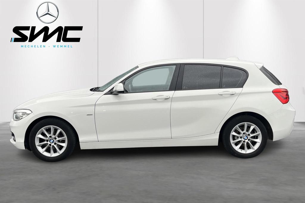 BMW 1-serie 118d Sport, Wit, 5 deurs, 150 pk, Te koop