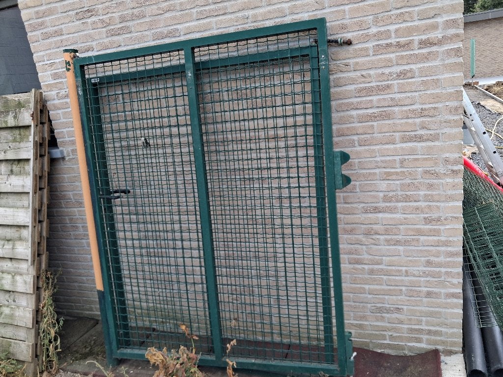 Tuinpoort, Tuin en Terras, Tuinpoorten, Ophalen, Gebruikt, Aluminium, Draaipoort