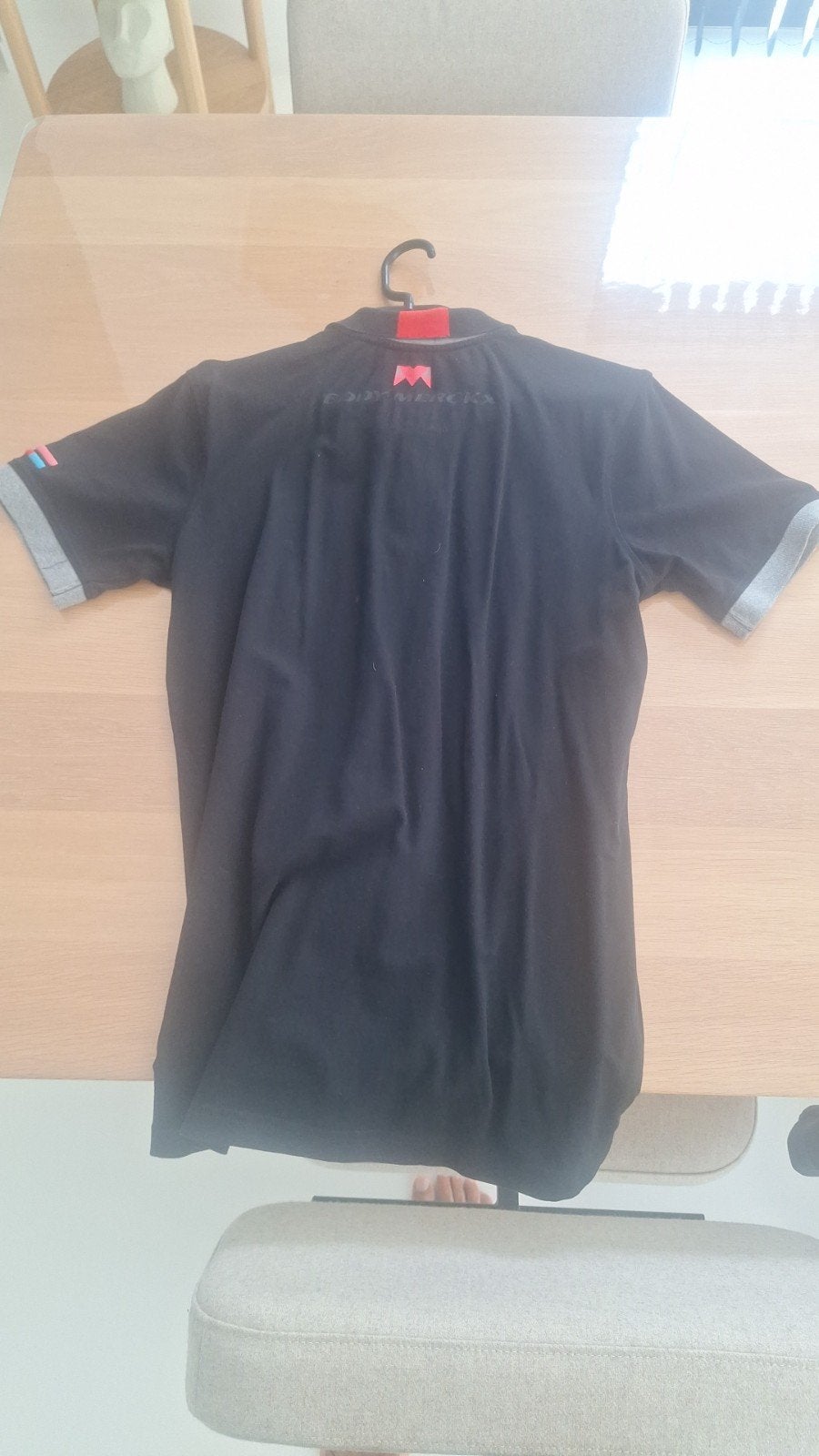 zwarte polo Eddy Merckx, Ophalen of Verzenden, Maat 48/50 (M), Zwart, Eddy Merckx