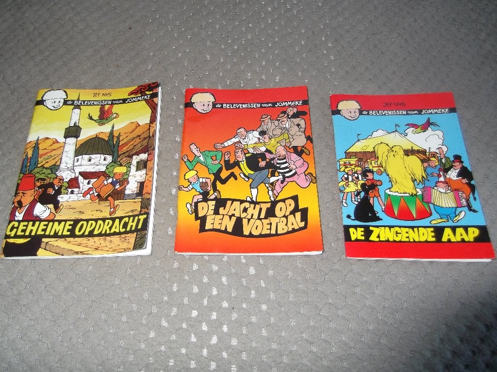 mini strips Jommeke :Middelkerke uitgaven(ook apart te koop), Enlèvement ou Envoi