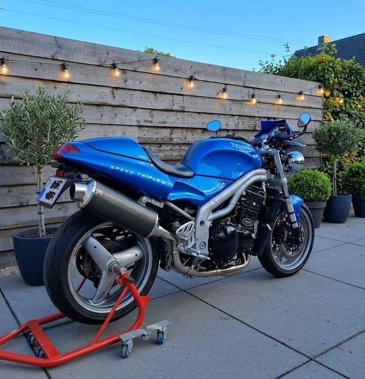 Triumph Speed Triple 955i, Motoren, Occasion, Motorrijbewijs A, 3 cilinders, Particulier