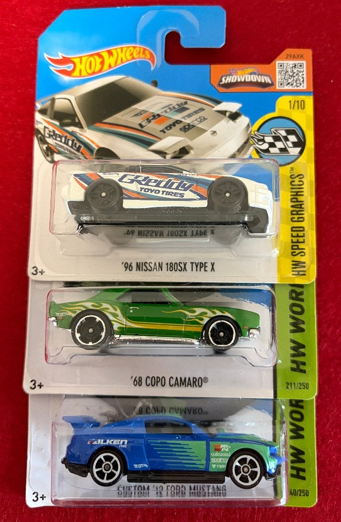 Nieuwe auto's 1:64 Vintage Hot Wheels Carton Court, Hobby en Vrije tijd, Modelauto's | Overige schalen, Ophalen of Verzenden, Nieuw