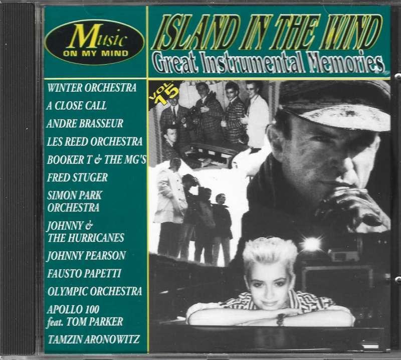 CD Music on my Mind Island In The Wind Instrumental Memories, Enlèvement ou Envoi, Comme neuf